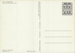 Roy Lichtenstein  Interior with Built-in Bar, Pop Art Vintage