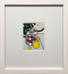 Roy Lichtenstein Still Life with Goldfish Bowl Vintage Pop Art