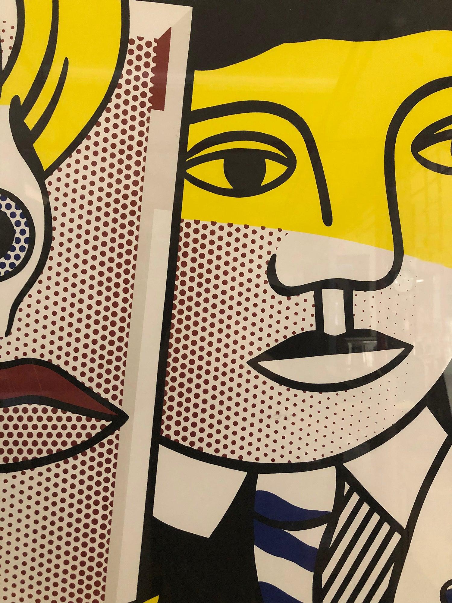 Roy Lichtenstein-Stepping Out, 1979- Prima stampa -Vintage -Leo Castelli - Print Pop Art di (after) Roy Lichtenstein