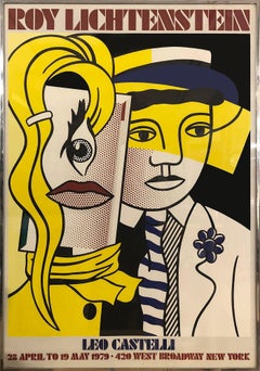 Roy Lichtenstein-Stepping Out, 1979- Primera Impresión -Vintage -Leo Castelli