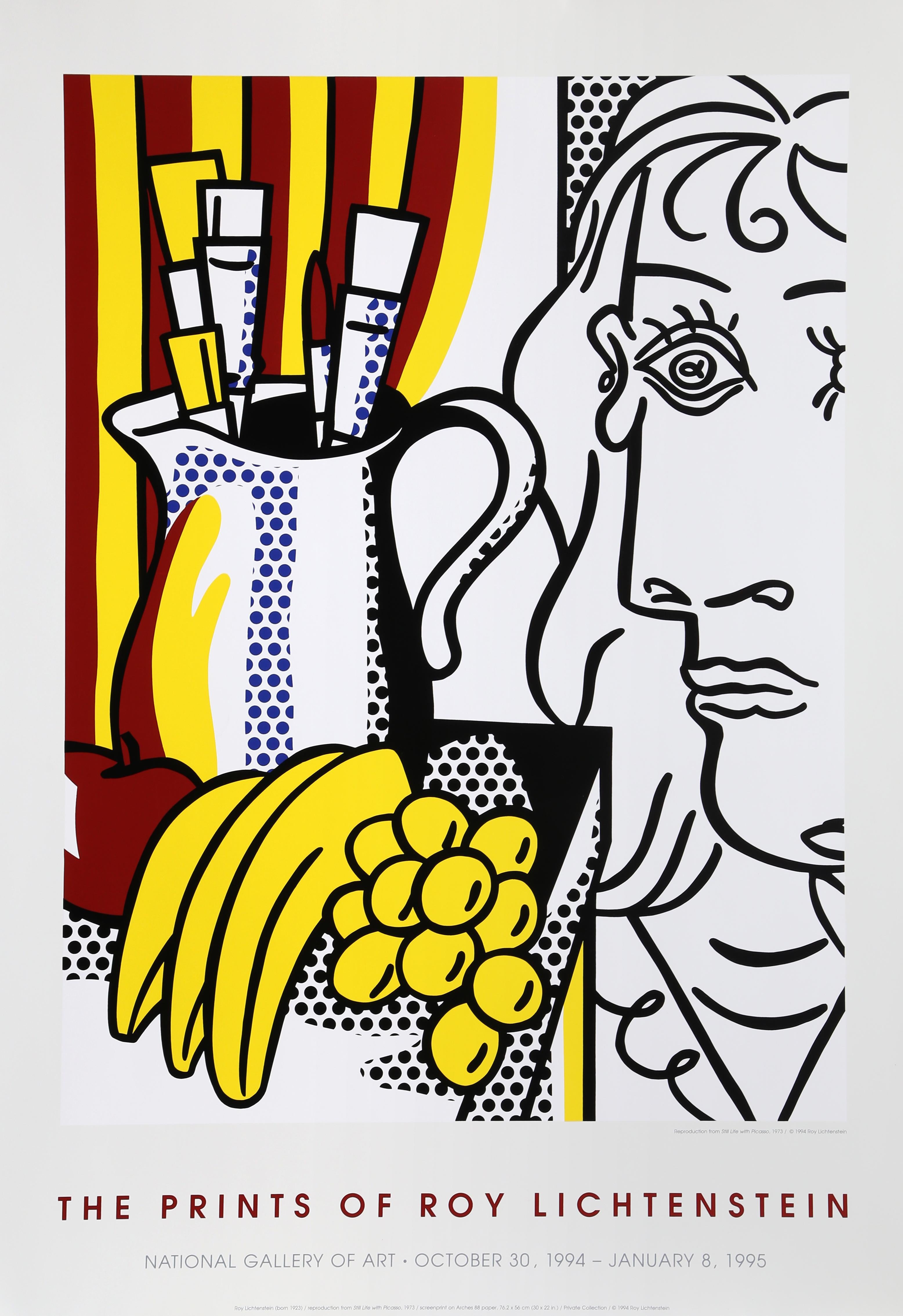 (after) Roy Lichtenstein Still-Life Print - The Prints of Roy Lichtenstein, Still Life with Picasso