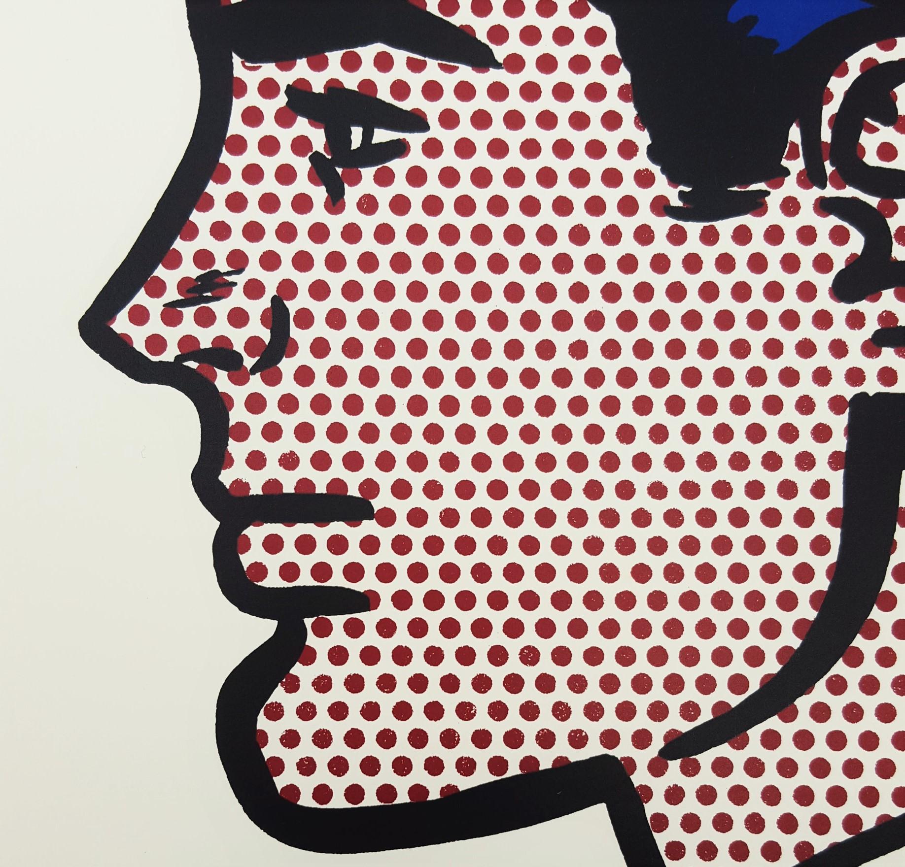 Yale University Art Gallery (Thinking of Him) Poster /// Roy Lichtenstein Pop For Sale 4