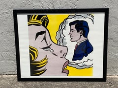 (after) Roy Lichtenstein "Thinking of Him" (Pensando a Lui)