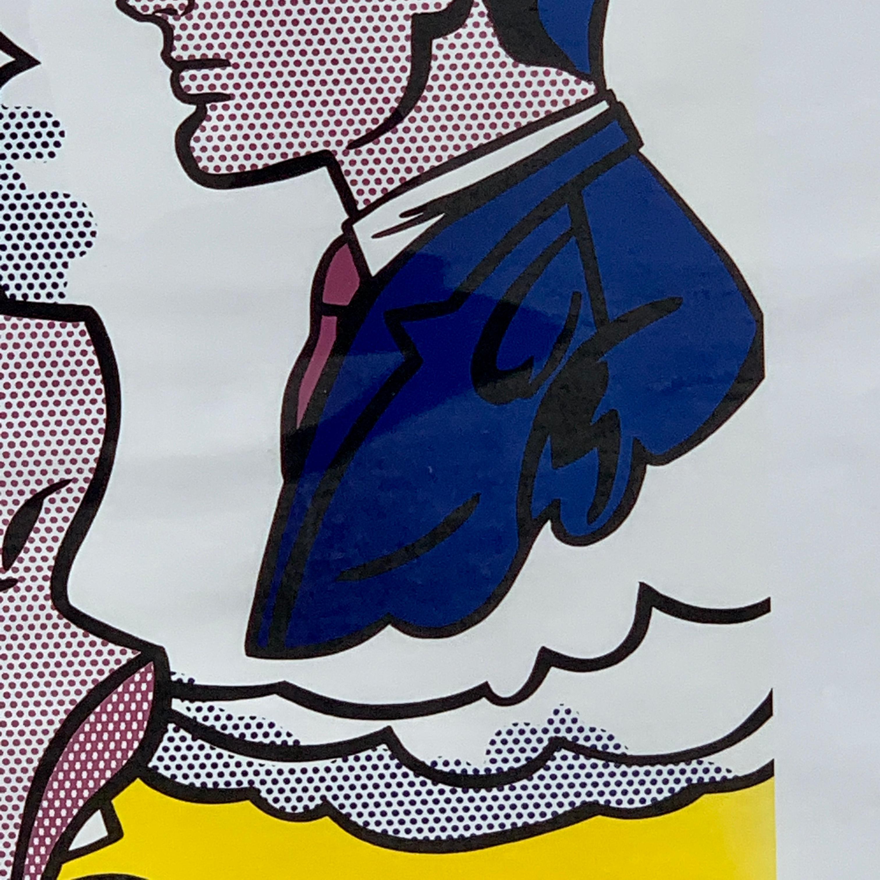 Nach Roy Lichtenstein „Thinking of Him“ (amerikanisch) im Angebot