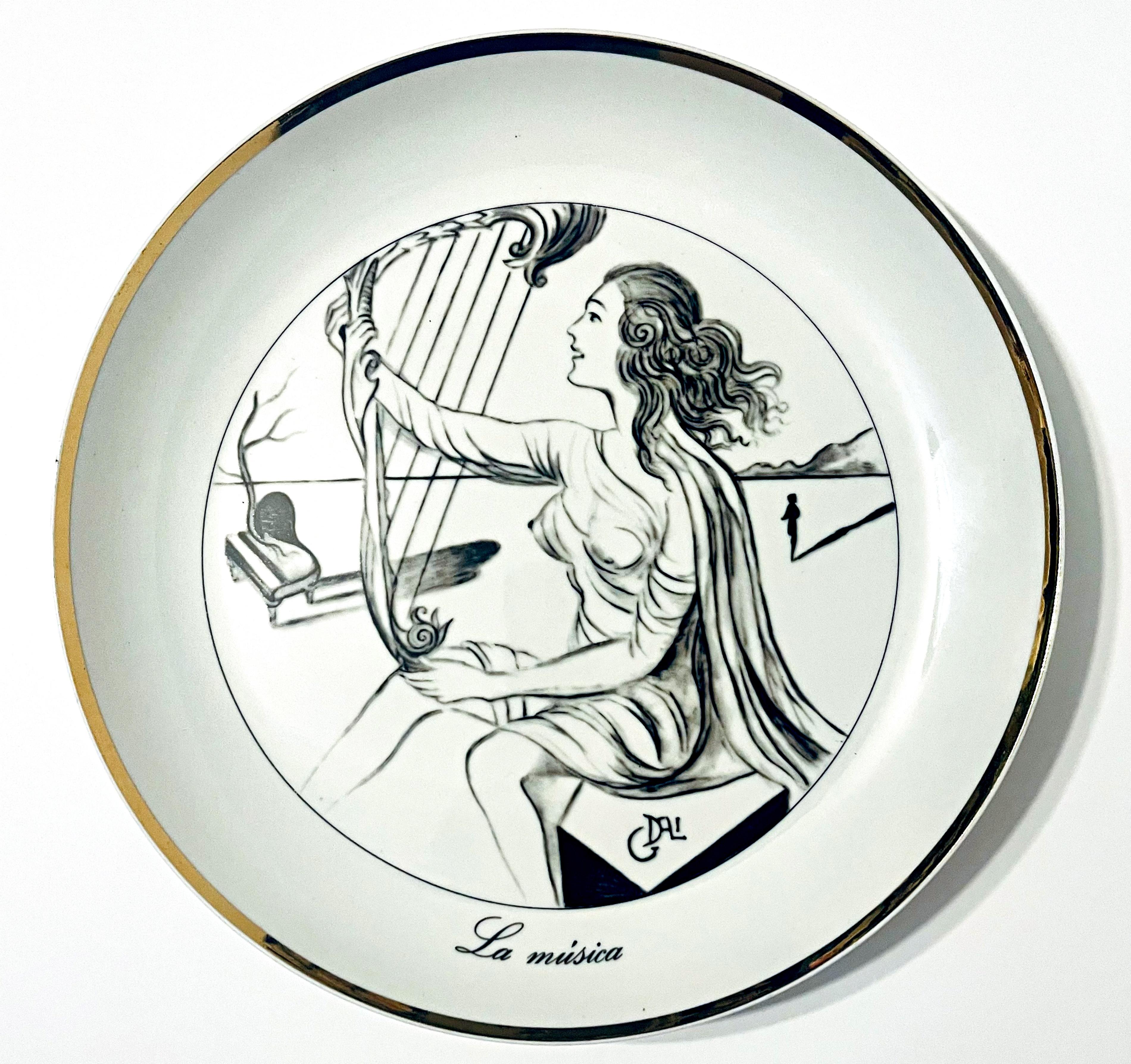 Salvador Dali Plates - 36 For Sale on 1stDibs