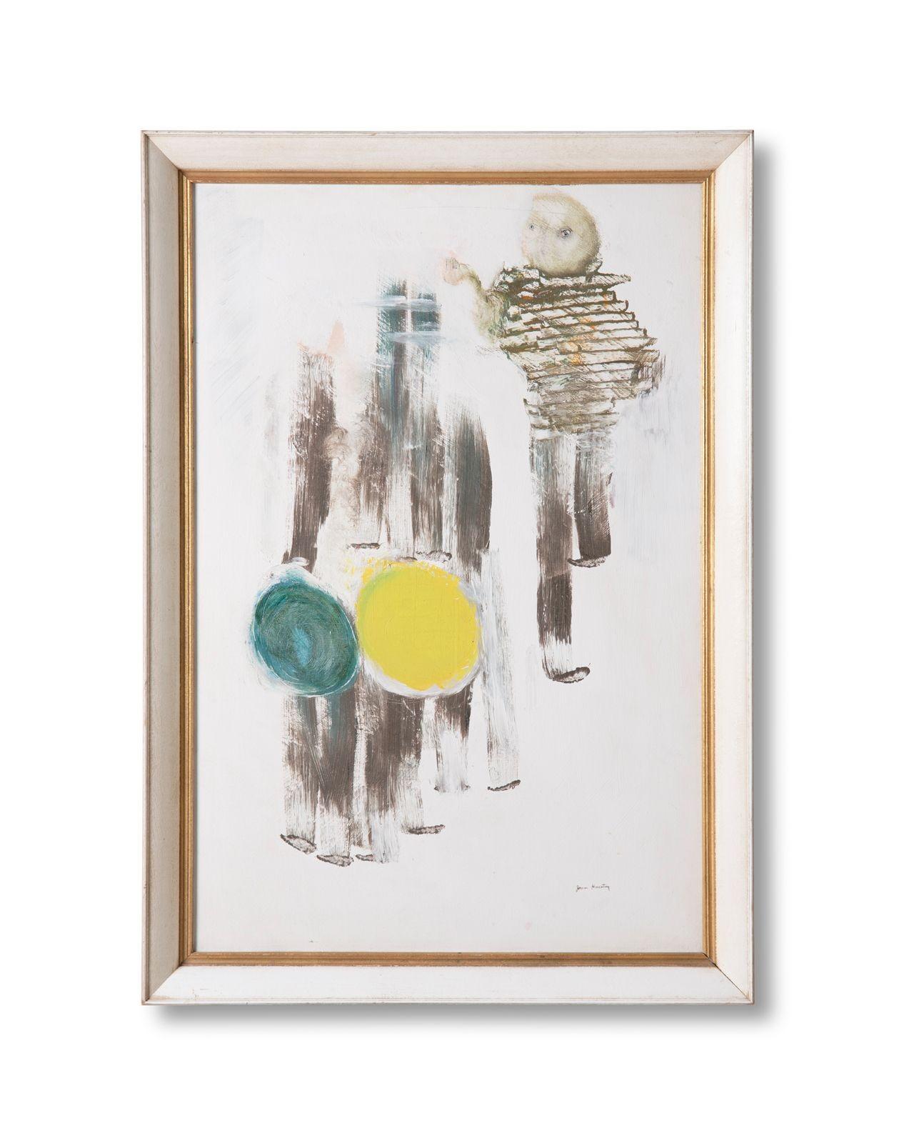 Abstract Figurative Modernist Painting by Jean Houston