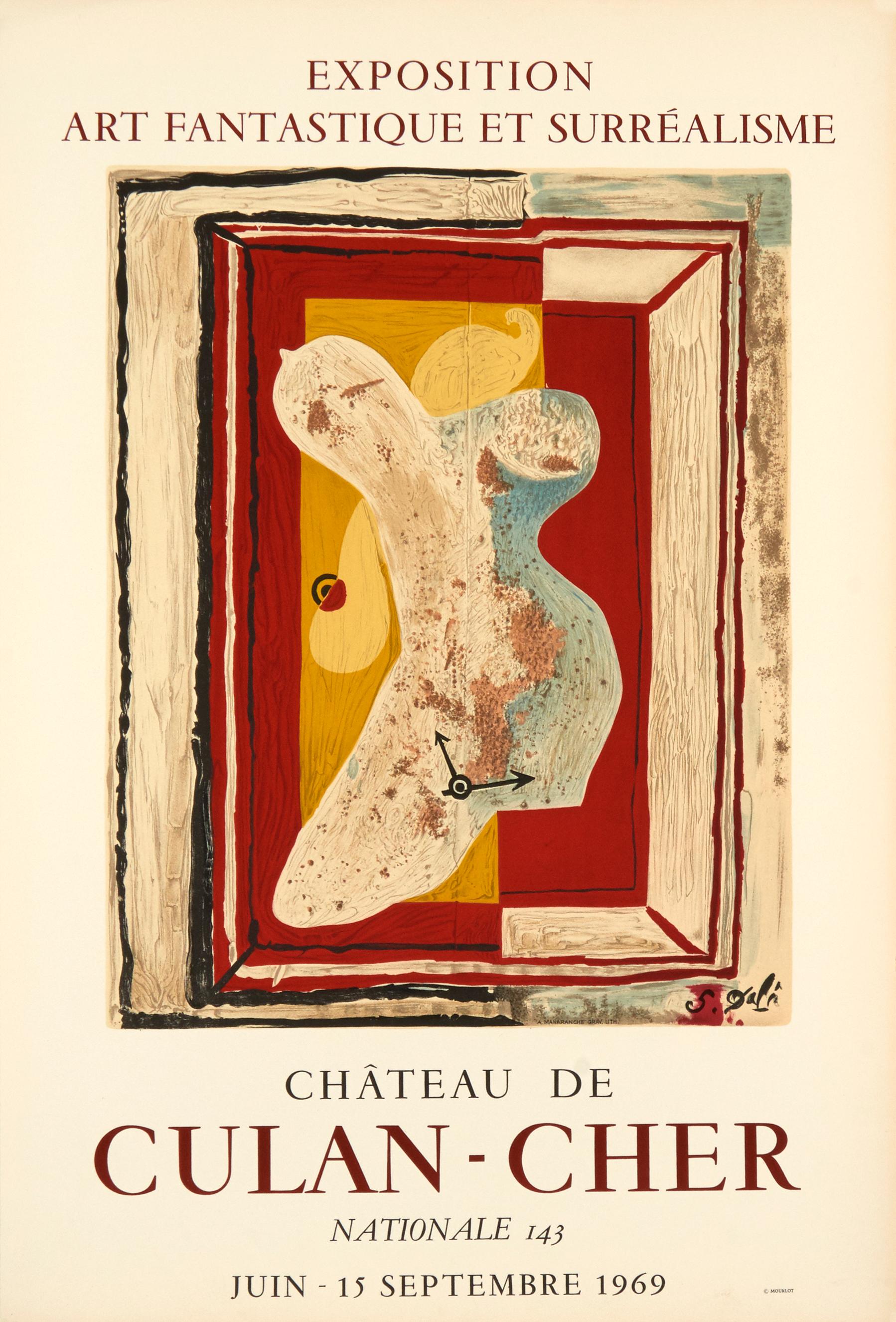 Chateau de Culan - Cher (after) Salvador Dali, 1969