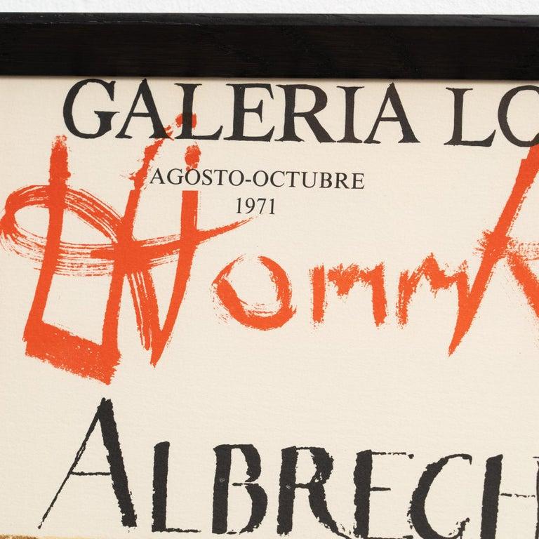 This remarkable original lithograph by the legendary Spanish surrealist Salvador Dalí, titled “Hommage à Albrecht Dürer”, is a stunning tribute to one of the great masters of Renaissance art. Dalí’s characteristic style blends meticulous detail with