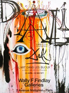 Retro "L'Art Dans Les Bijoux"(after) Salvador Dali, 1971