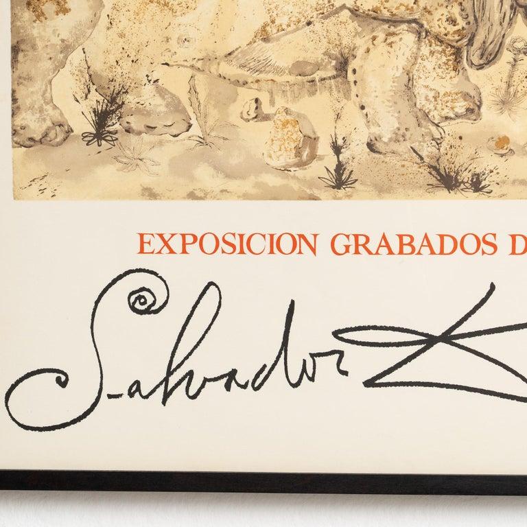 Hommage à Albrecht Dürer, édition limitée Affiche encadrée de Salvador Dalí, années 1970 en vente 5