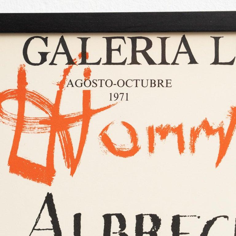 Hommage à Albrecht Dürer, édition limitée Affiche encadrée de Salvador Dalí, années 1970 en vente 1