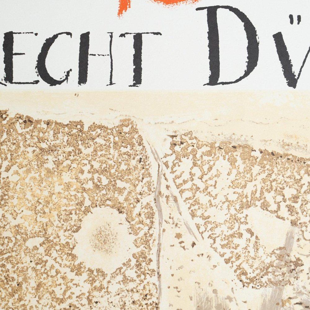 Affiche originale de l'exposition de 1971 de Salvador Dalí - 