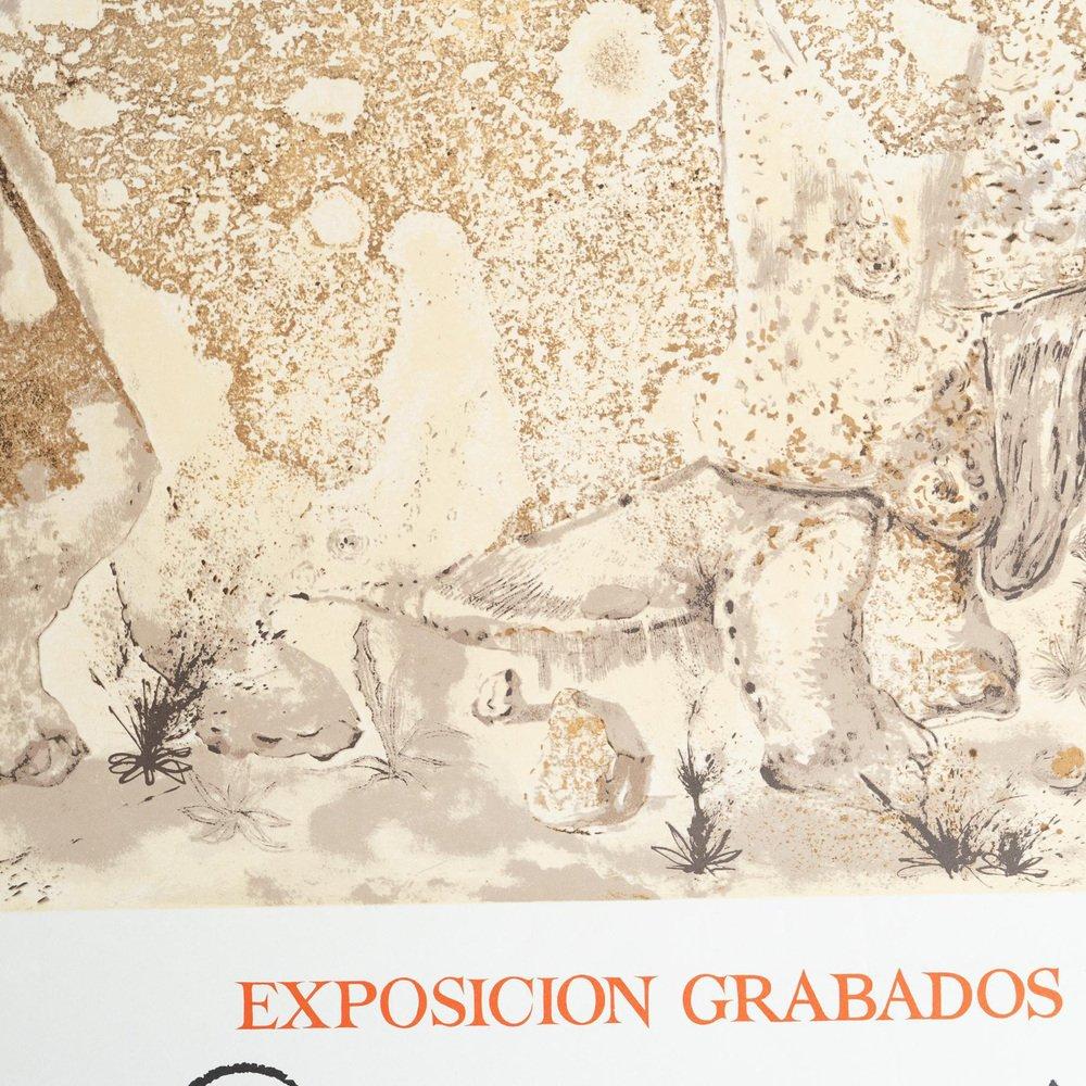 Édition limitée de l'affiche Hommage à Albrecht Dürer par Salvador Dalí, années 1970 en vente 3