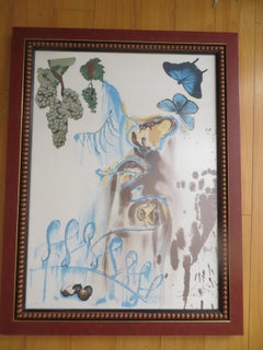 Salvador Dali Phantasie der Jahreszeiten  lithografisch nummeriert EA