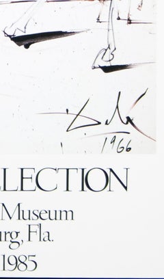 Salvador Dali Museum Lucas Collection 1985 St. Petersburg Fla. Poster