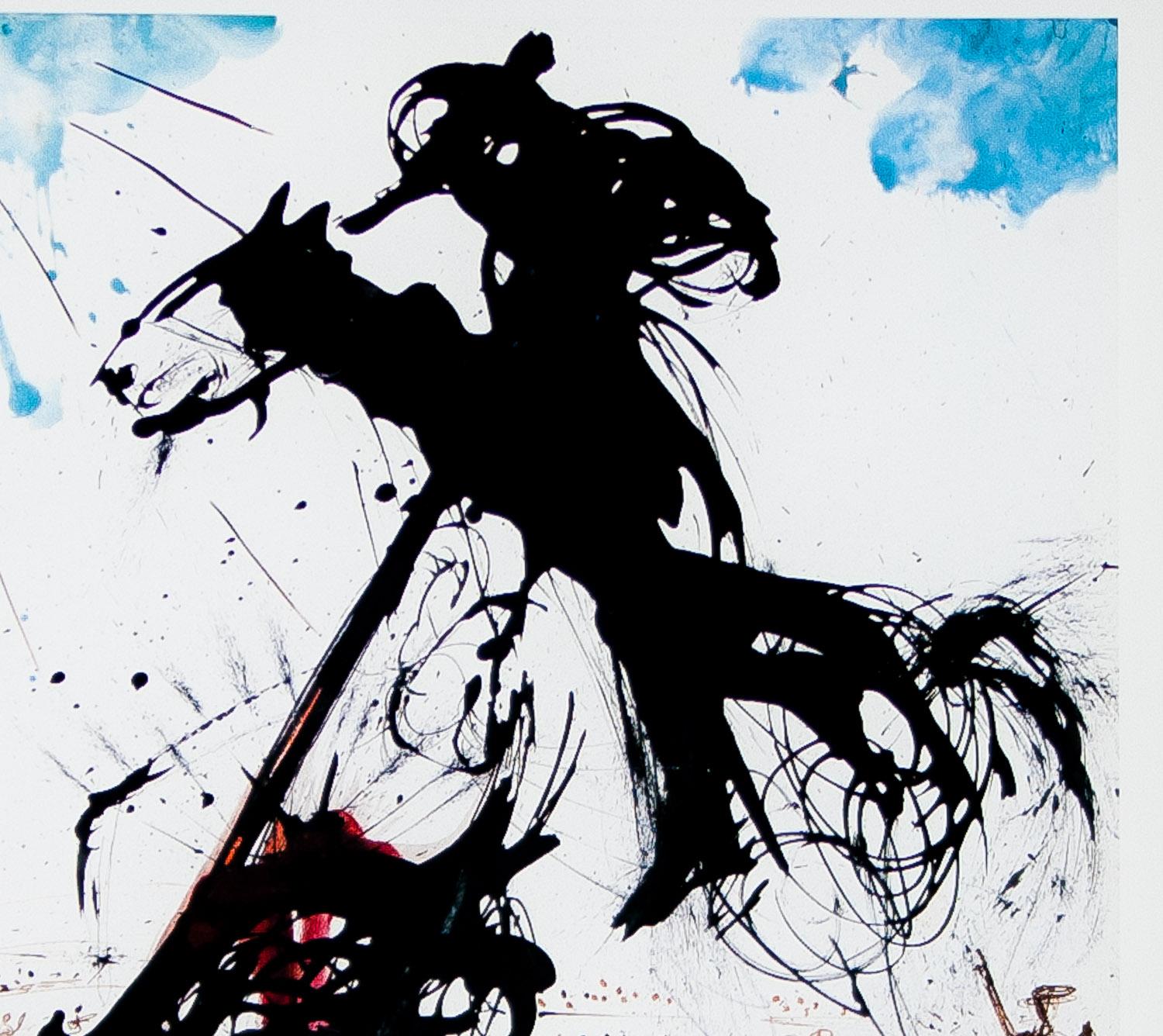 dali bull painting