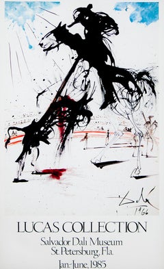 Salvador Dali Museum Lucas Collection 1985 St. Petersburg Fla. Poster