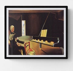 Salvador Dali 'Sechs Erscheinungen von Lenin auf einem Klavier' 1975- Poster