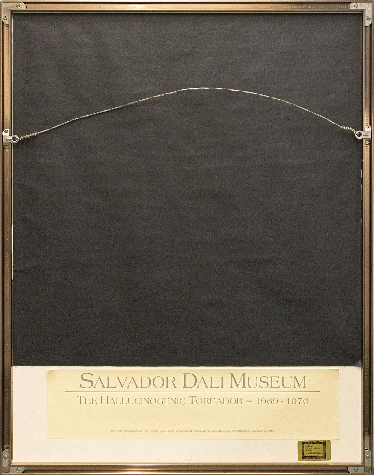 Lithographie encadrée « The Hallucinogenic Toreador » d'après Salvador Dali 3