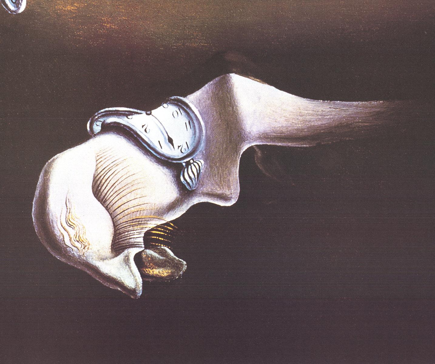 The Persistence of Memory - Brown Abstract Print by (after) Salvador Dali