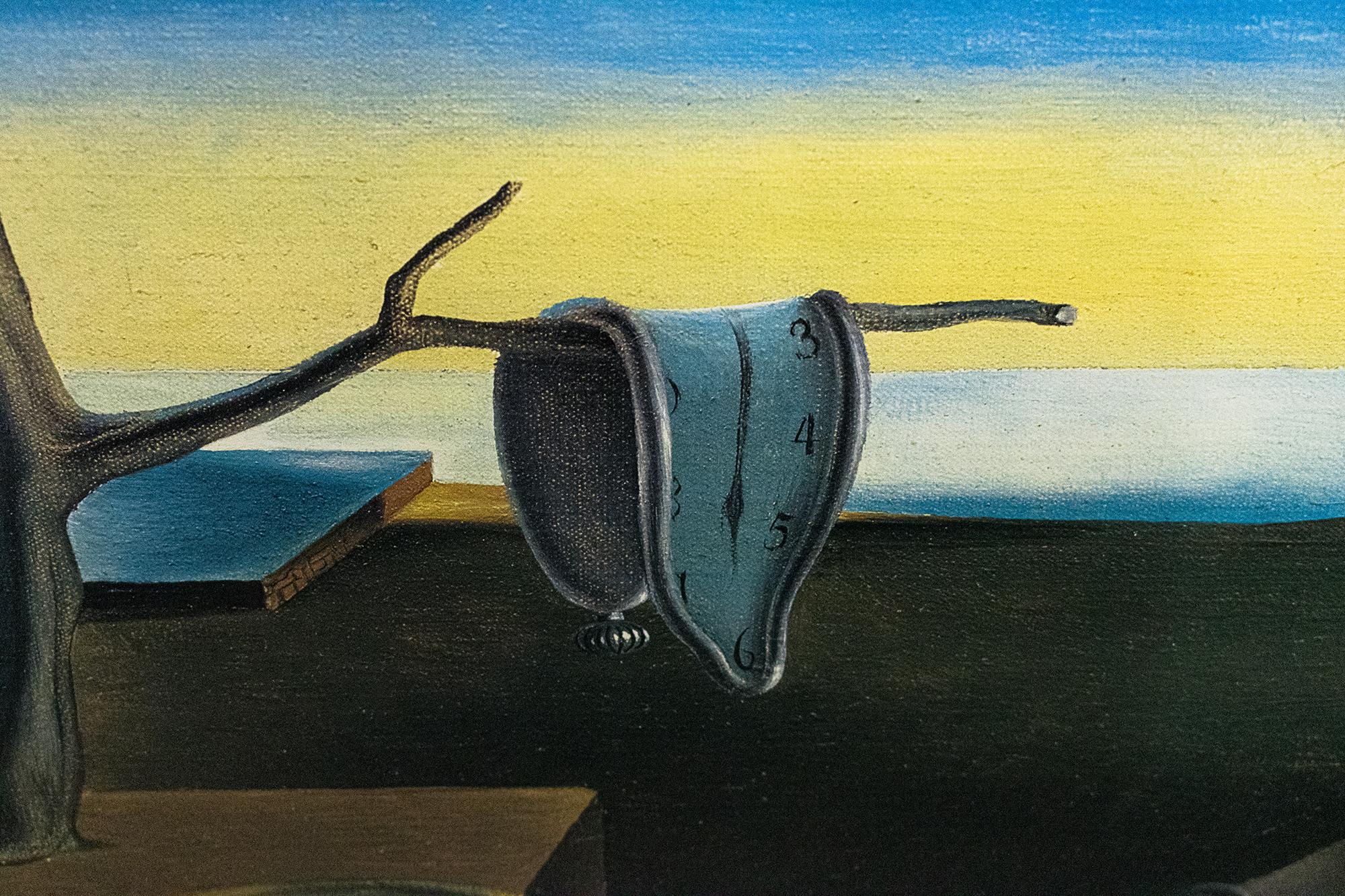 who painted the melting clocks