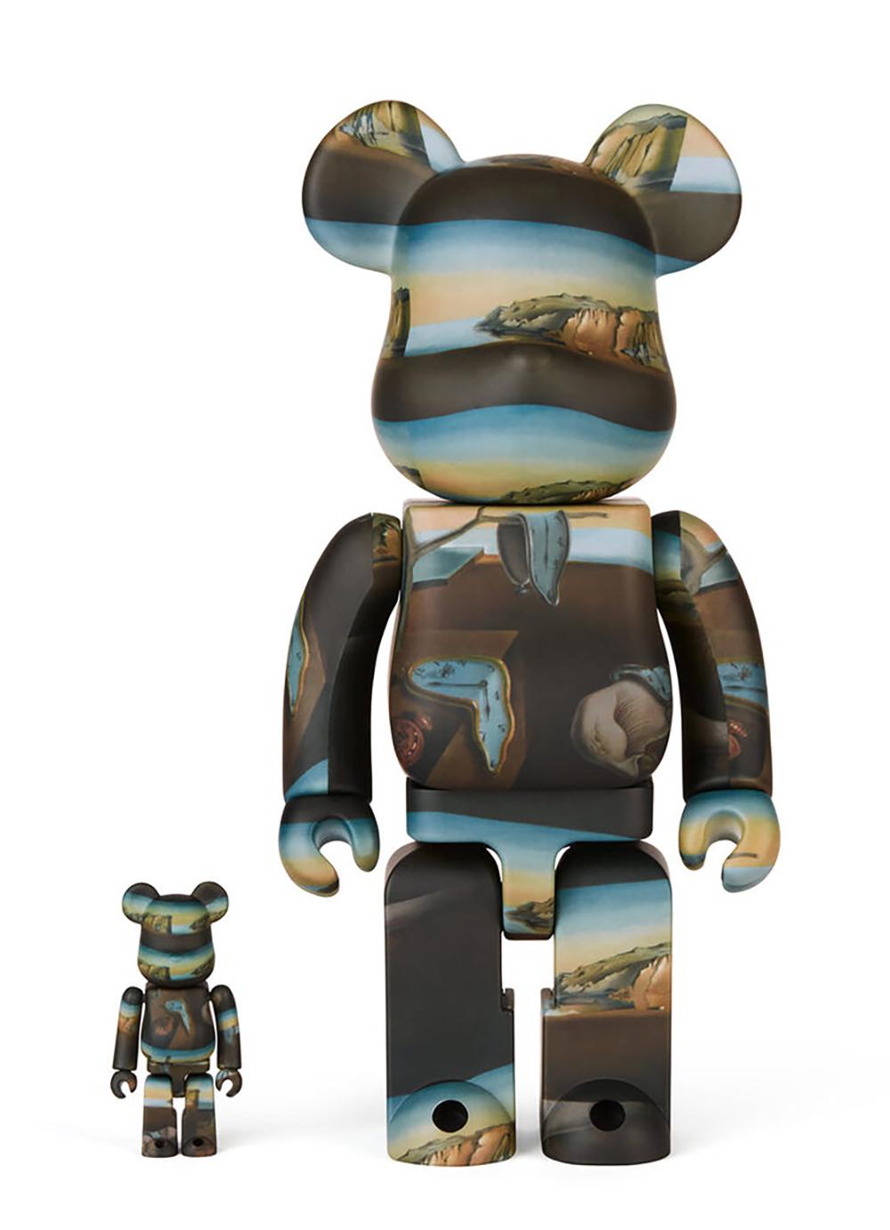 Bearbrick 400% & 100% figures (Salvador Dali MoMa BE@RBRICK) For Sale 1