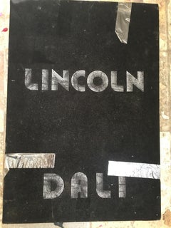 Salvador Dali Lincoln In Dalivision Bronze-Reliefskulptur, signiert Surreale Kunst