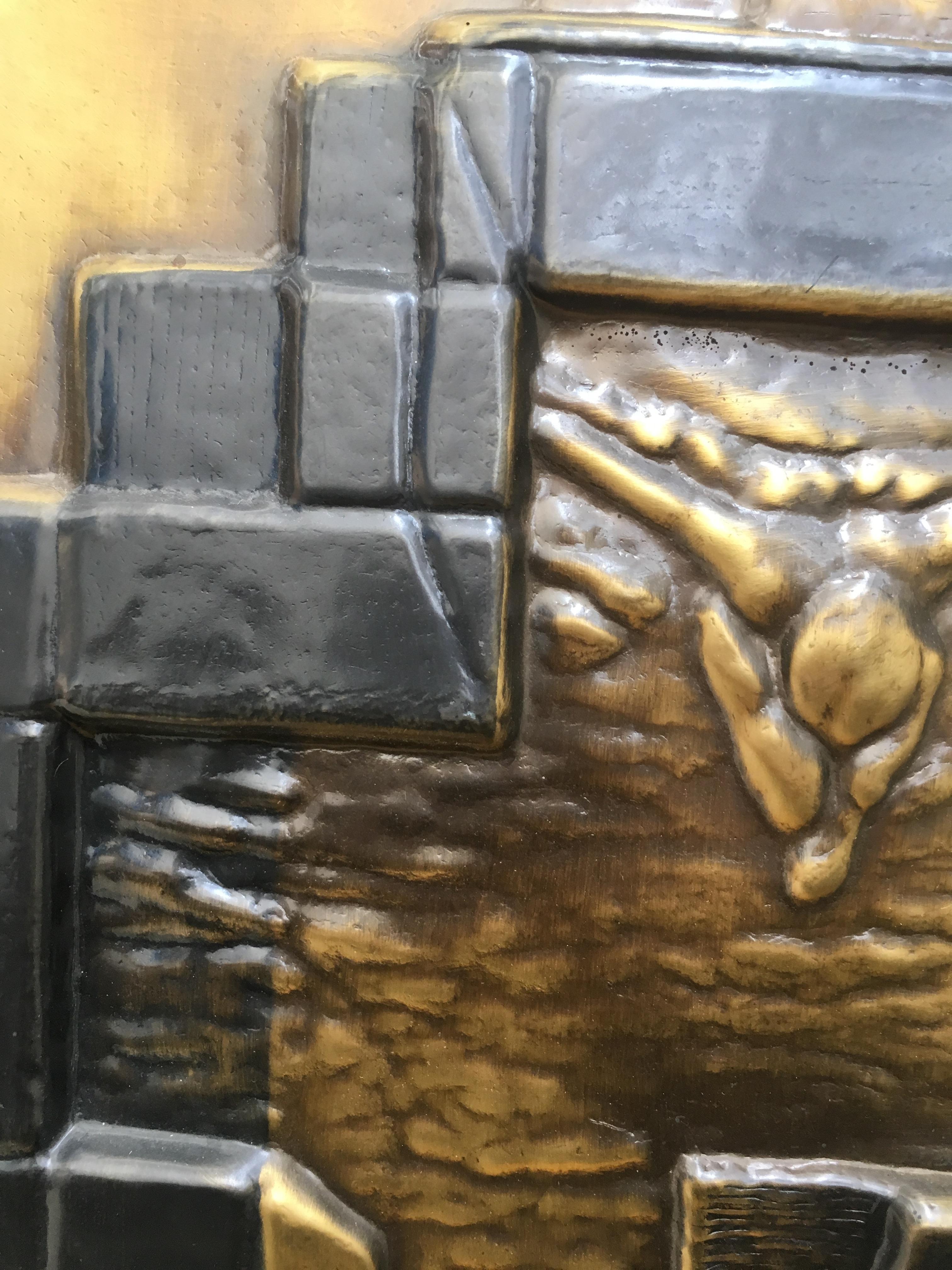 Original Limited Edition Bronze cast metal with bronze patina, 1979.  Edition Size: 195.  Bronze Size: 29.5