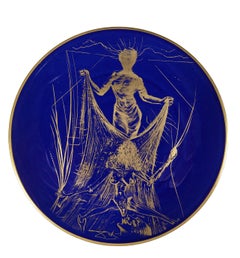 “Woman with Veil” exclusive Dali and Raynaud & Co. Ltd. Ed. Porcelain Plate 