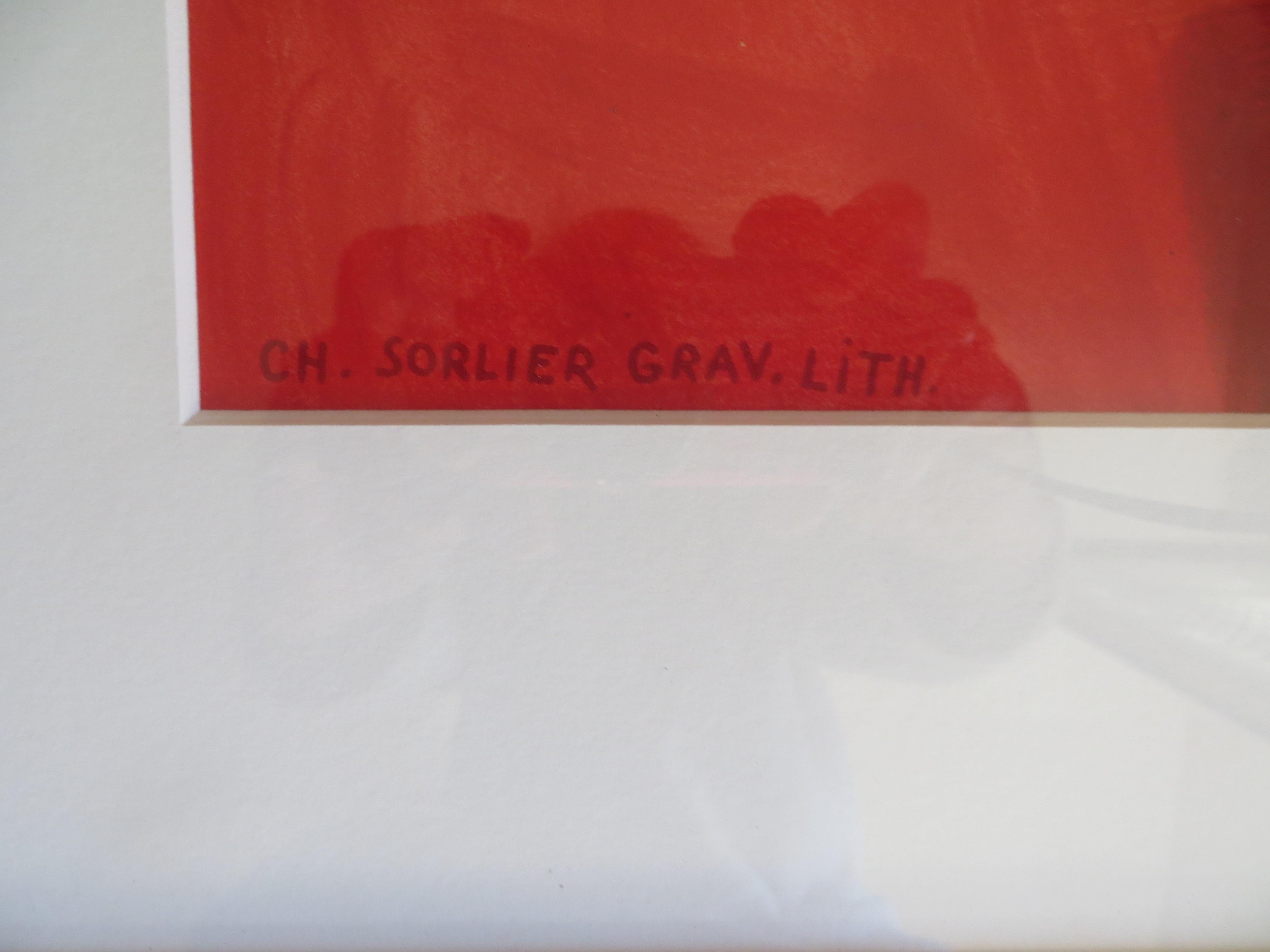Serge POLIAKOFF - Composition gouache 1969
Lithographie en couleurs sur papier Arches d'après la gouache de 1969.
Signé dans la plaque en bas à droite.
Publié à l'occasion des expositions itinérantes de Serge Poliakoff en 1975.
La plaque