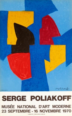 Musee National d'Art Moderne, (after) Serge Poliakoff, 1970