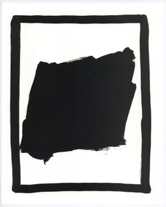 „Schwarze Gouache“ Lithographie