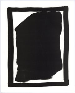 „Schwarze Gouache“ Lithographie