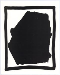 „Schwarze Gouache“ Lithographie