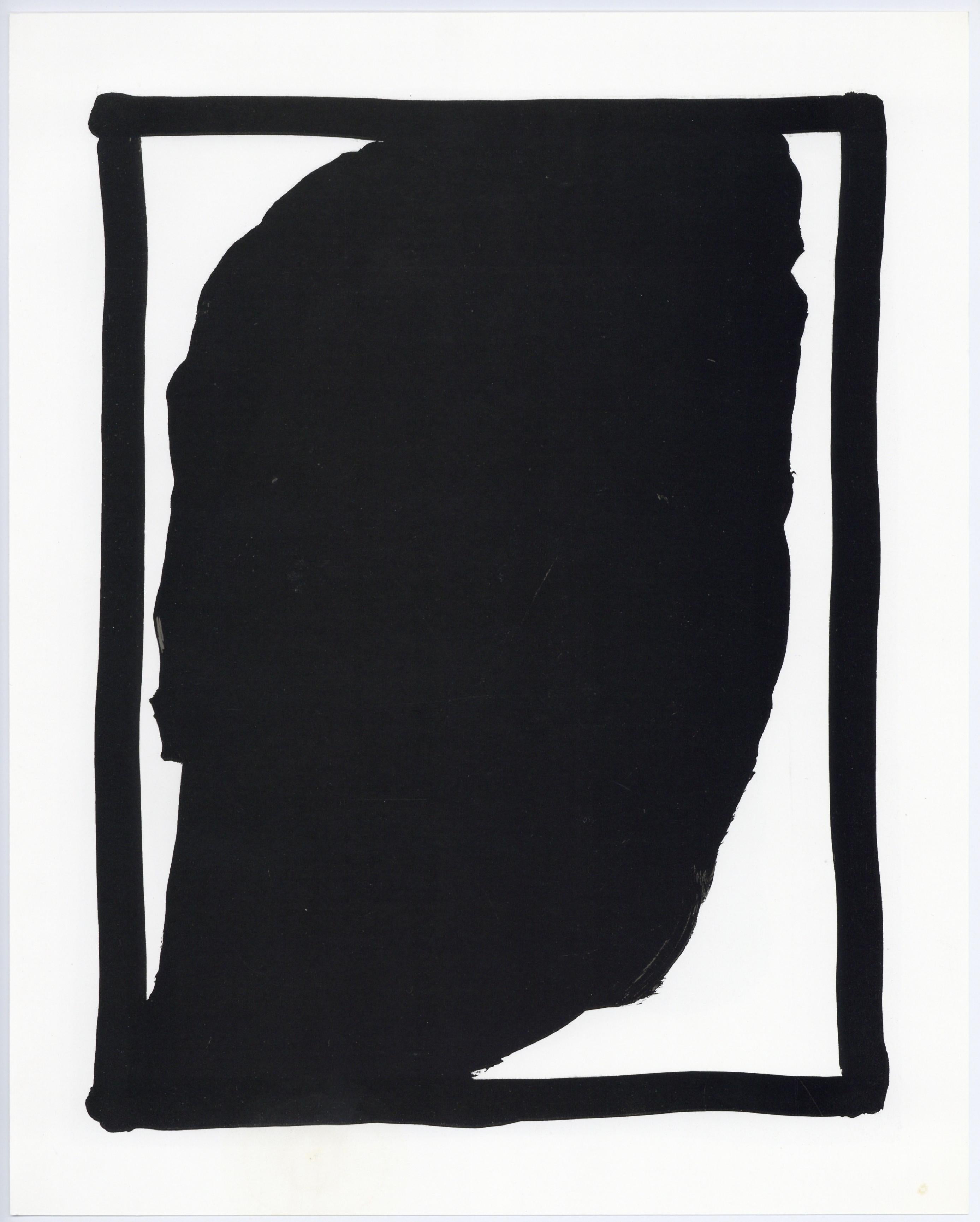 "Black Gouache" lithograph