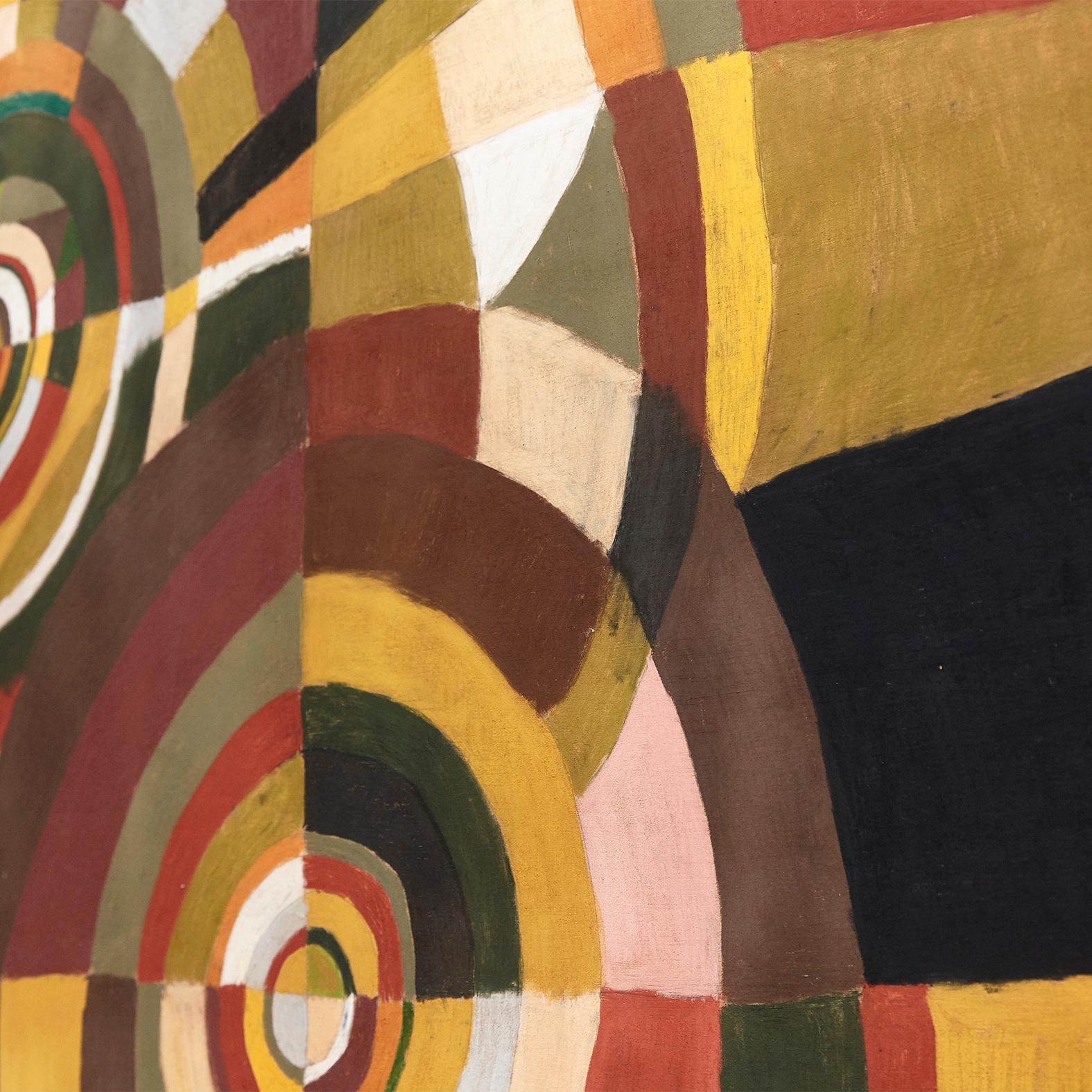 After Sonia Delaunay Large Painting 1