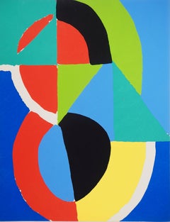 Composition in colour - Lithograph, 1956