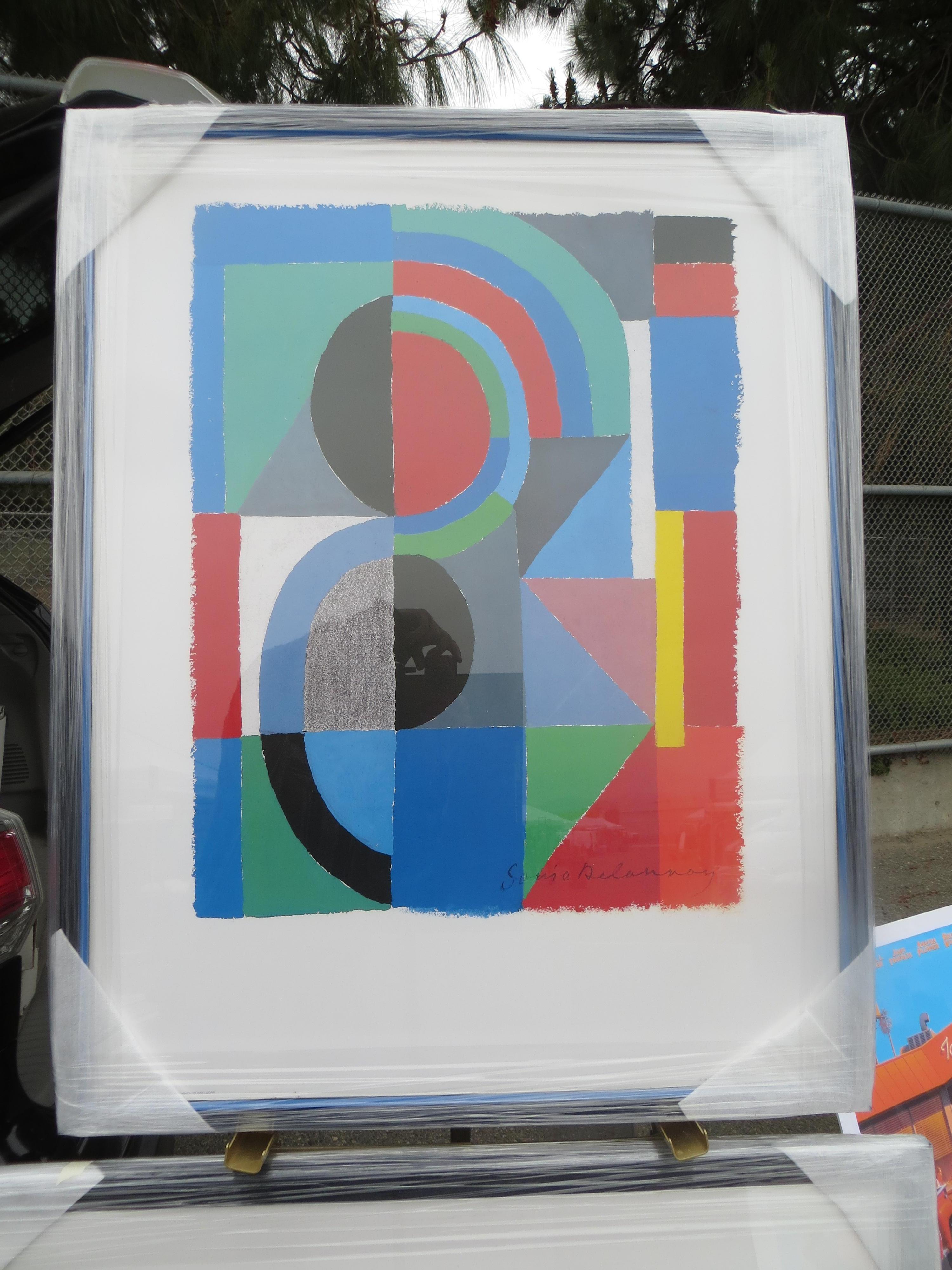 The Quarter Offset Print by SonIa Delaunay 1