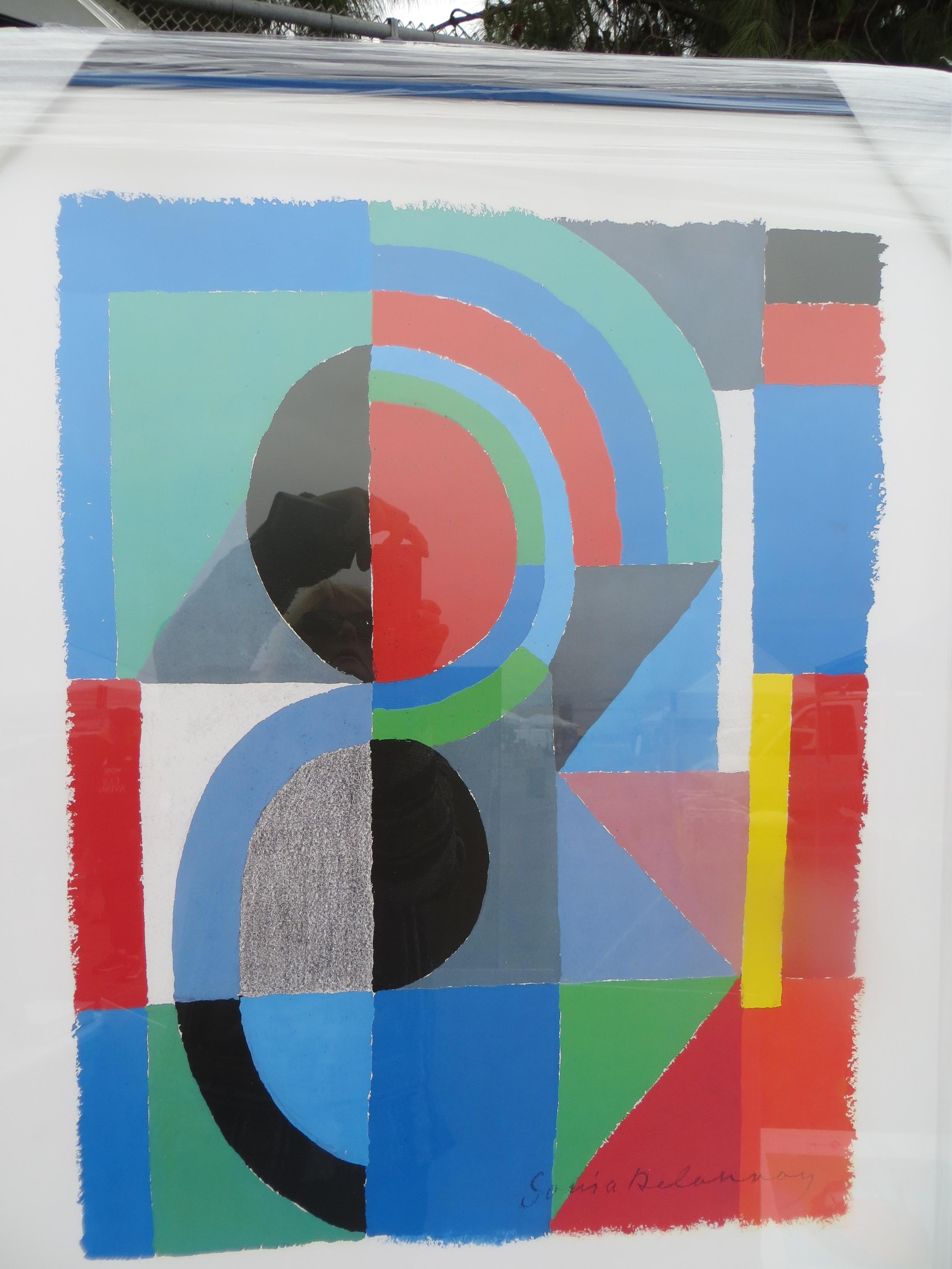 The Quarter Offset Print by SonIa Delaunay 2