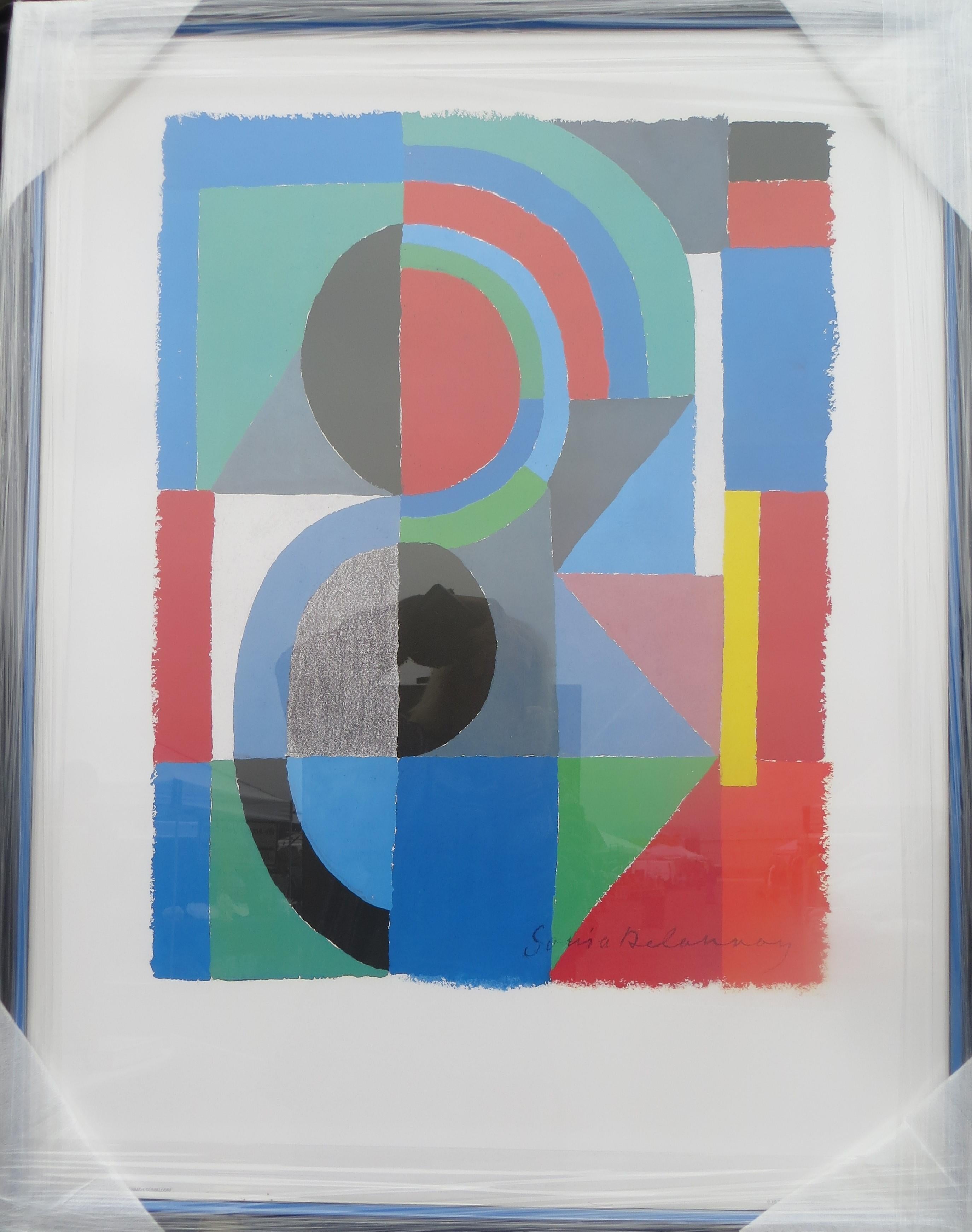 The Quarter Offset Print by SonIa Delaunay 3