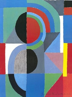 The Quarter Offset Print by SonIa Delaunay 