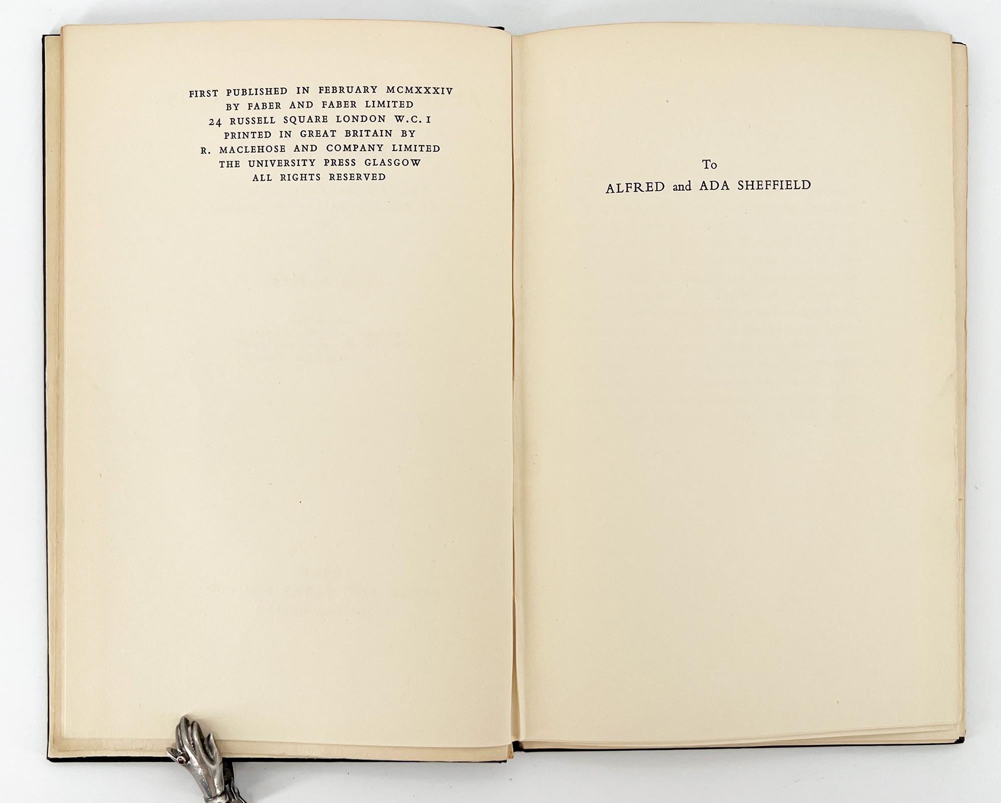 American After Strange Gods; A Primer of Modern Heresy, by T. S. Eliot – FIRST EDITION For Sale