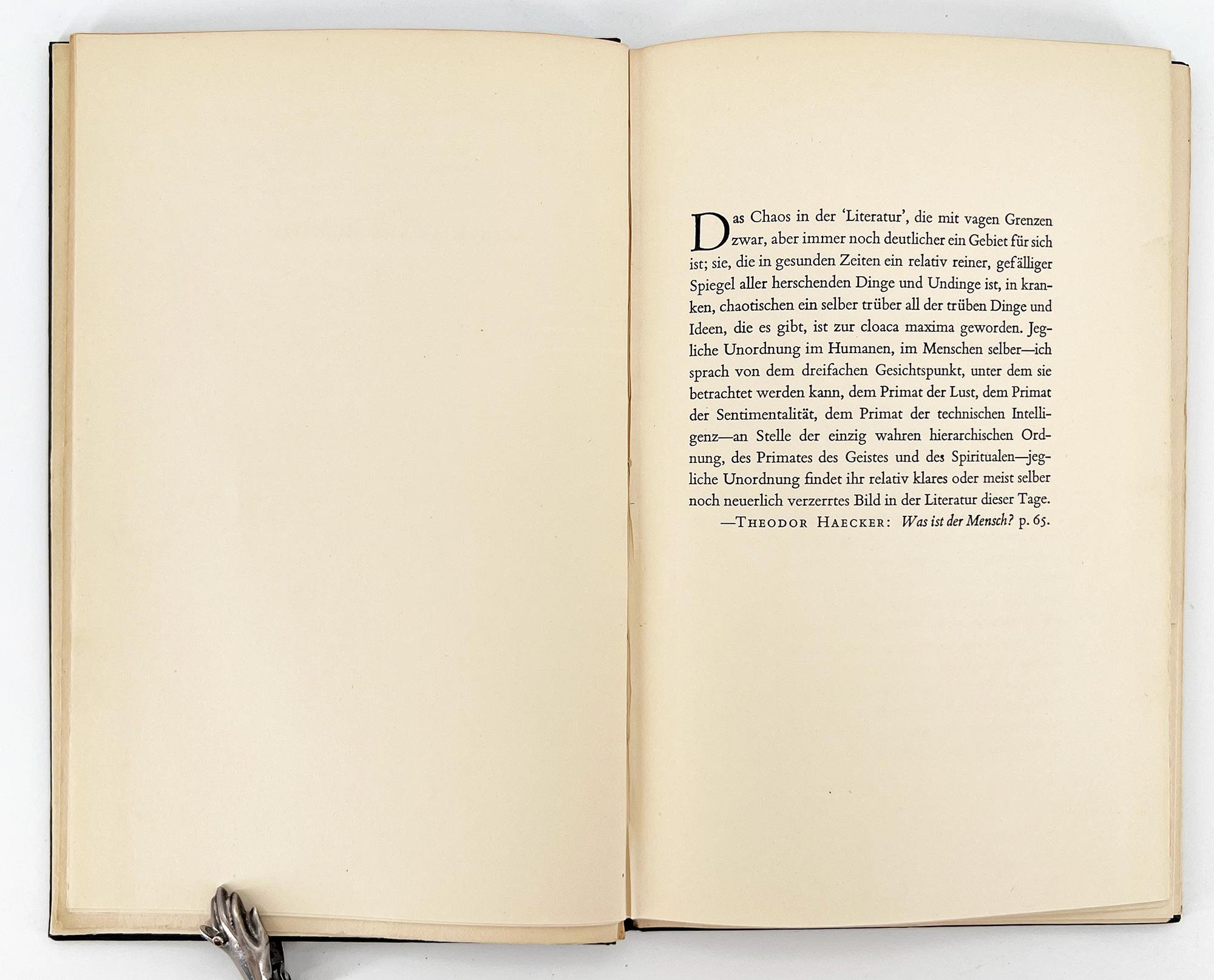 After Strange Gods; A Primer of Modern Heresy, by T. S. Eliot – FIRST EDITION In Good Condition For Sale In Middletown, NY