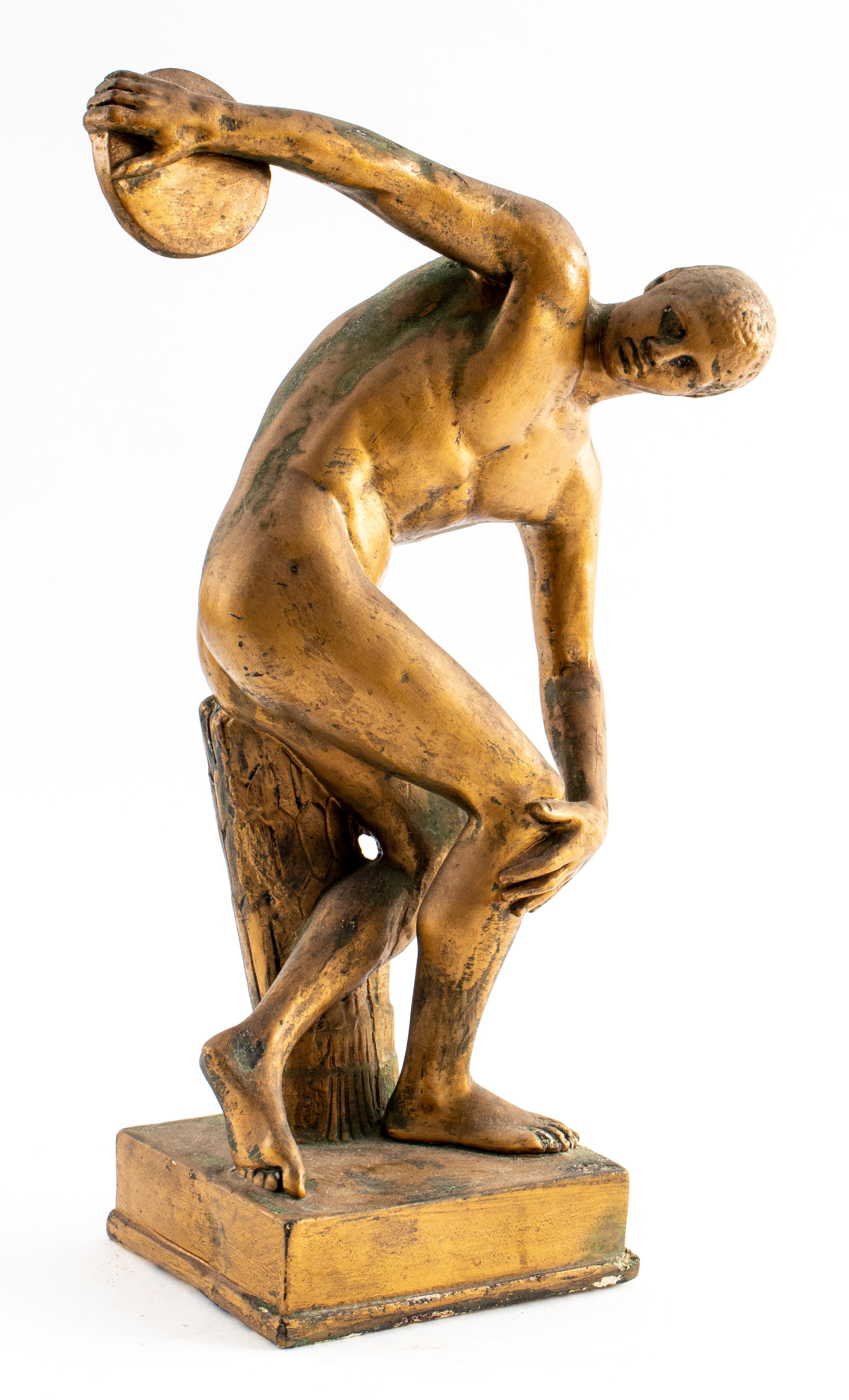 After the Antique Figure of a Discus Thrower For Sale 2