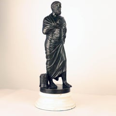 After the Antique, Grand Tour Bronze of Aristotle