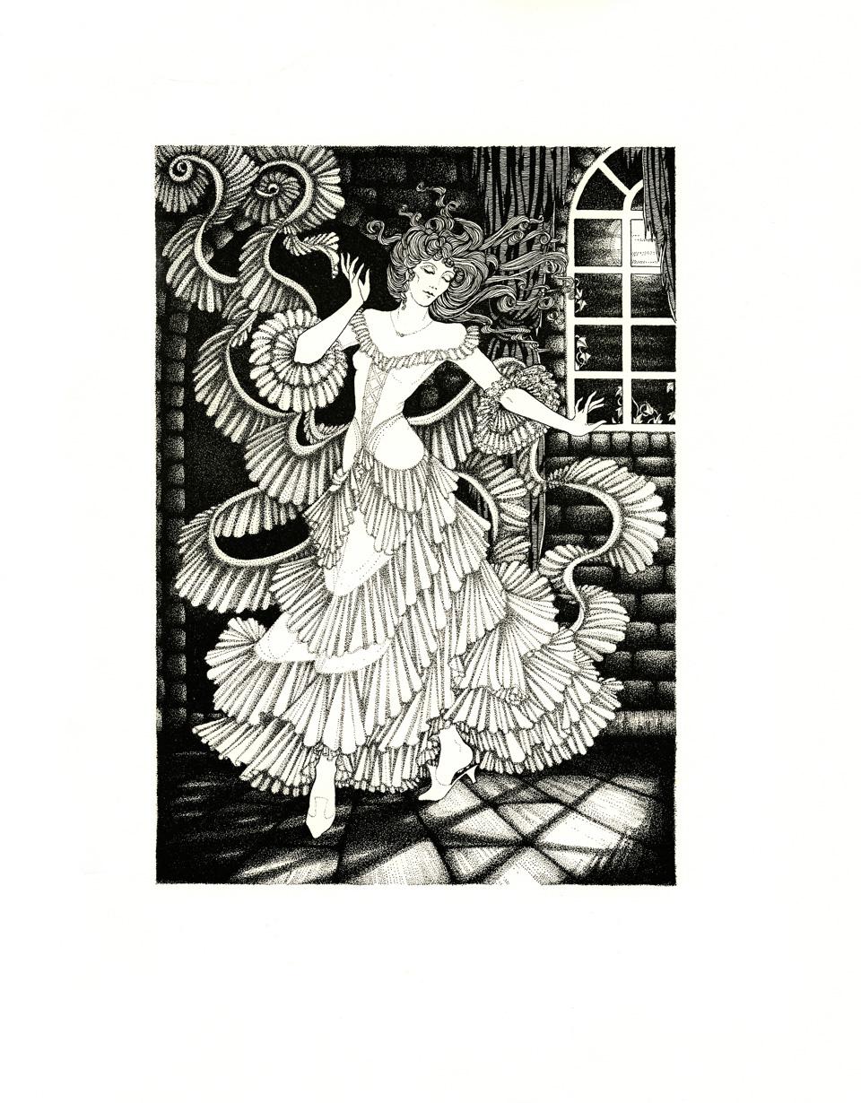 Cuir D'après le funéral de Paul Scott, une édition illustrée de Whittington Press en vente
