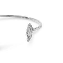 After The Ice Age 1 Hand-Sculpted Silver-Plated Bracelet by Marion Fillancq
