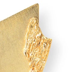 After The Ice Age 20 Pair Of Earrings in Gold-Plated Bronze by Marion Fillancq