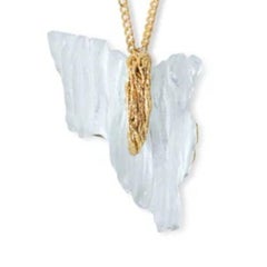 After The Ice Age 4 Hand-Sculpted Necklace 24K Gold-Plate by Marion Fillancq