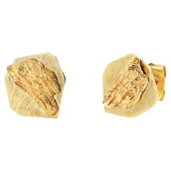 After The Ice Age 8 Pair Of Earrings in Gold-Plated Bronze by Marion Fillancq